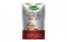 Wingreens Farms Traditional Recipe Schezwan Chilli Garlic Sauce  Pack  1 kilogram
